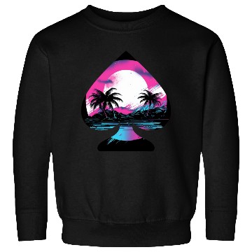 Discover Tropical Synthwave Sweatshirts