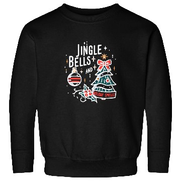 Discover Jingle Bells and Holiday Smells Sweatshirts