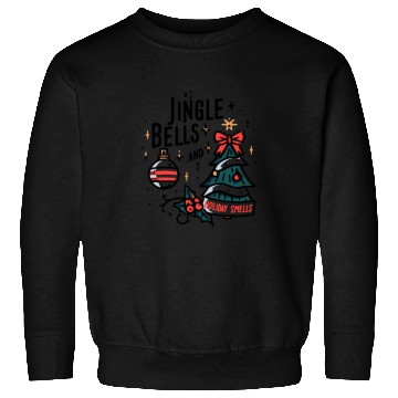 Discover Jingle Bells and Holiday Smells Sweatshirts