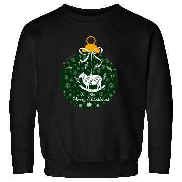 Discover Green Lamb Christmas Ornament Sweatshirts
