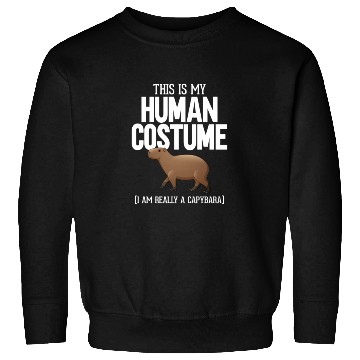 Discover Funny Capybara Lover Cute Sweatshirts