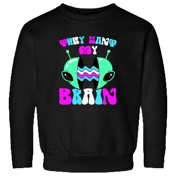 Discover Alien, Aliens, UFO, UAP, Space Unknown Flight Sweatshirts