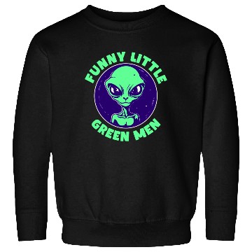 Discover Alien, Aliens, UFO, UAP, Space Unknown Flight Sweatshirts
