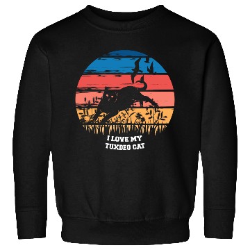 Discover I Love My Tuxedo Cat Sweatshirts