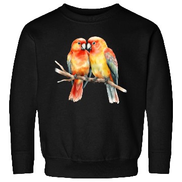 Discover Two Love Birds Sweatshirts