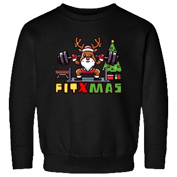 Discover fit xmass, funny christmas reindeer Sweatshirts
