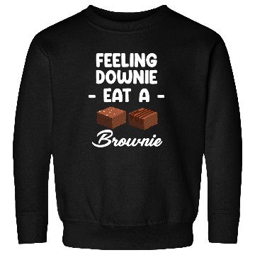 Discover Feeling Downie Eat A Brownies Cookie Marshmallow Sweatshirts