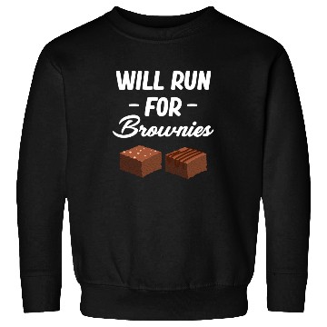 Discover Will Run For Brownies Fudge Cookie Marshmallow Sweatshirts