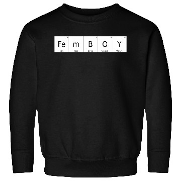 Discover Periodic Table Chemical Element Femboy Bigender Si Sweatshirts