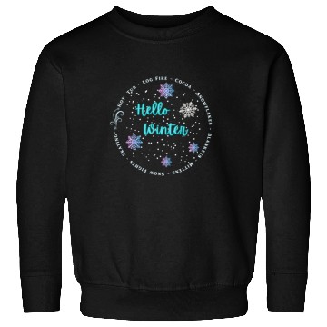 Discover Hello Winter Sweatshirts
