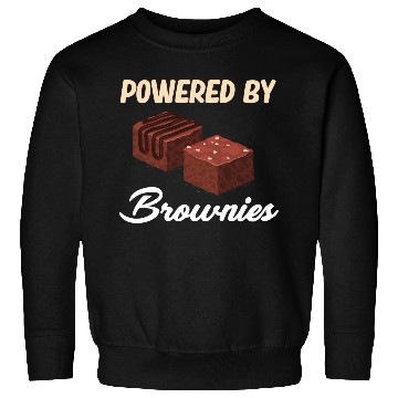 Discover Powered By Brownies Lover Fudge Cookie Sweatshirts