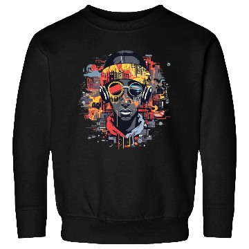 Discover Rhythmic Expressions - cool Cultural Rap Sweatshirts