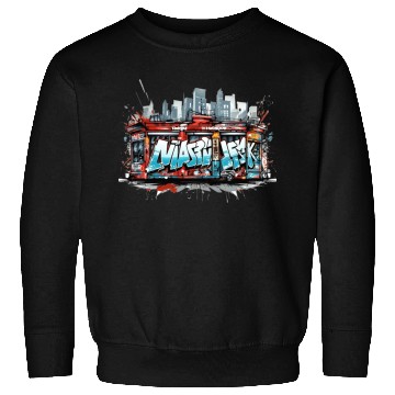 Discover Urban Graffiti Vibes - abstract Street Art Sweatshirts