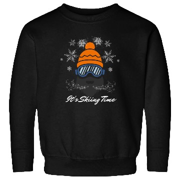 Discover It's Skiing Time Sweatshirts