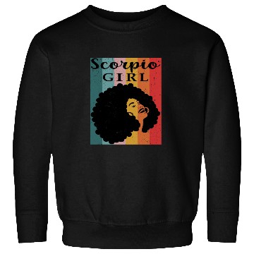 Discover scorpio girl Zodiac Sign Astrology Horoscope Star Sweatshirts