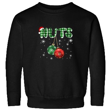 Discover Chest Nuts Christmas Funny Couple Matching Sweatshirts
