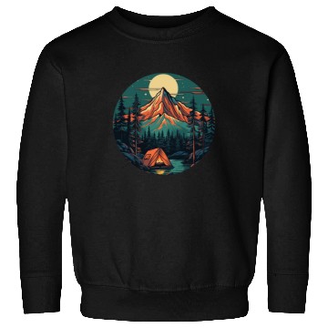 Discover Forest nature trekking adventure Sweatshirts
