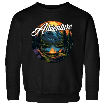 Discover Forest nature trekking adventure Sweatshirts