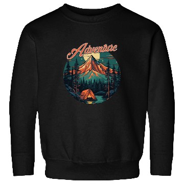 Discover Forest nature trekking adventure Sweatshirts