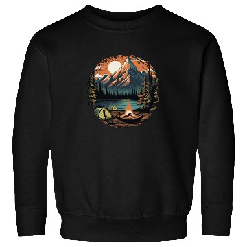 Discover Forest nature trekking adventure Sweatshirts
