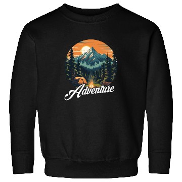Discover Forest nature trekking adventure Sweatshirts