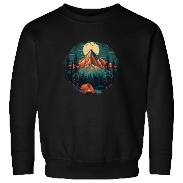 Discover Forest nature trekking adventure Sweatshirts