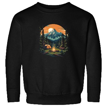 Discover Forest nature trekking adventure Sweatshirts