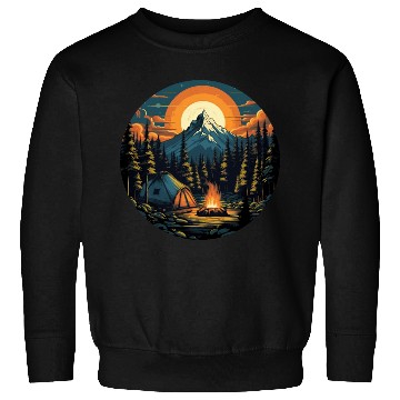 Discover Forest nature trekking adventure Sweatshirts