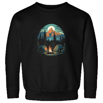 Discover Forest nature trekking adventure Sweatshirts