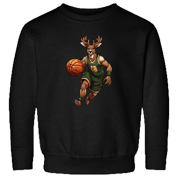 Discover Basketball deer Sweatshirts
