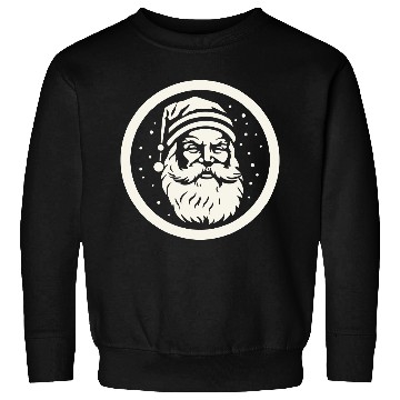 Discover santa claus rounded symbol Sweatshirts