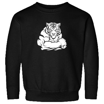 Discover Workout Gym Tiger Sweatshirts