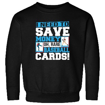 Discover Baseball Card Dealer Sports Cards Hobby Baseball Sweatshirts