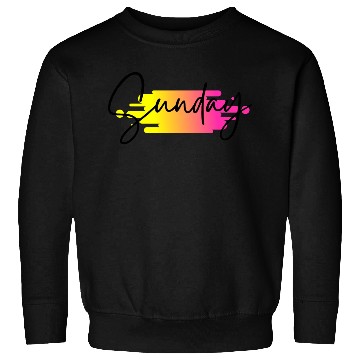 Discover Sunday Vibe Design Sweatshirts