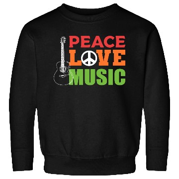 Discover Peace Love Music Composer Gift Sweatshirts