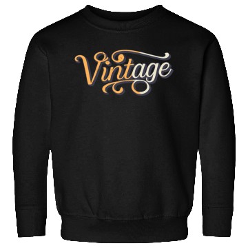 Discover Vintage typography Sweatshirts