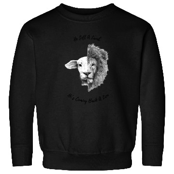 Discover He Left A Lamb 4500 x 5400 px Sweatshirts