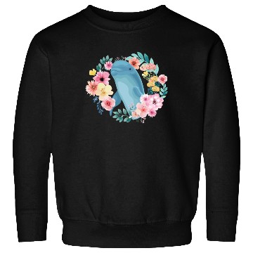 Discover Dolphin Flower Floral Sweatshirts
