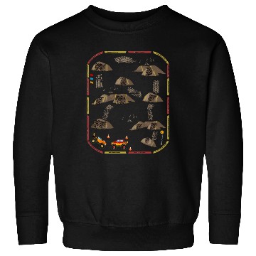 Discover Lay Monster Trucks On Dad s Back Mat Road Car Race Sweatshirts
