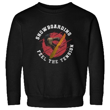 Discover Snow Snowboarding Sport Sweatshirts