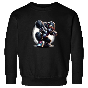 Discover Gorilla With Sunglasses Sweatshirts