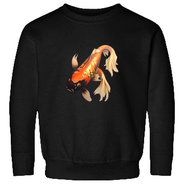 Discover Koi Fish Japanese Carp Pond Sweatshirts