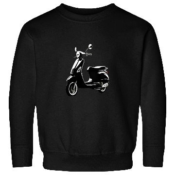 Discover Scooter Motorcycle Moped Rider Sweatshirts