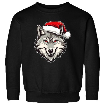 Discover Wolf Christmas Sweatshirts