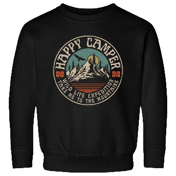 Discover HAPPY CAMPER VINTAGE MOUNTAINS Sweatshirts