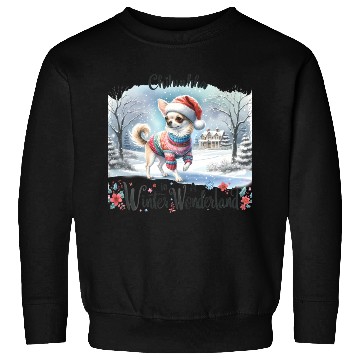 Discover Chihuahua In a Winter Wonderland Sweatshirts