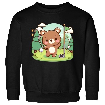 Discover Golfing bears Sweatshirts