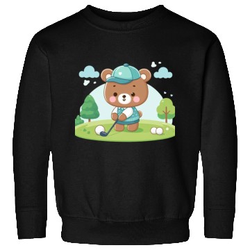 Discover Golfing bears Sweatshirts