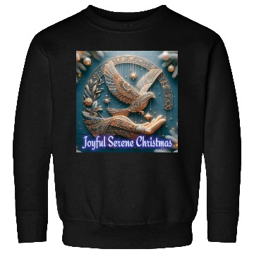 Discover Joyful Serene Christmas. Sweatshirts