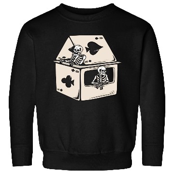 Discover Card Game Skull Sweatshirts